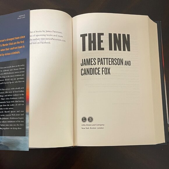 The Inn By James Patterson & Candice Foxs Hardcover Mystery Thriller - Picture 5 of 6